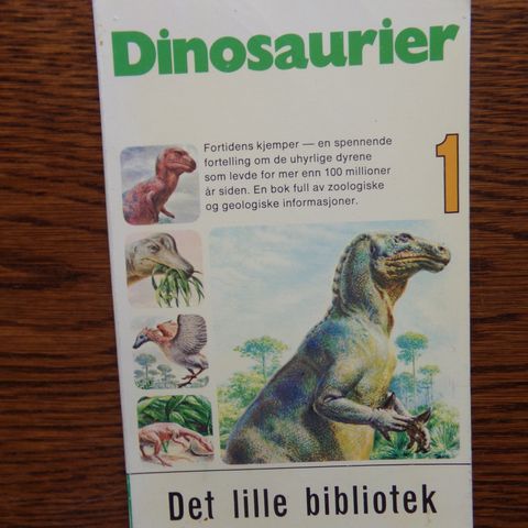 Dinosaurier (Det lille bibliotek, bok 1)