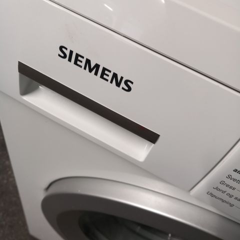 Siemens vaskemaskin til salg