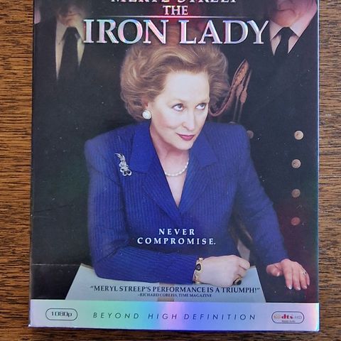 Meryl Streep The Iron Lady (2011) Blu-ray Disc