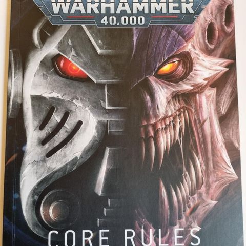 Warhammer 40K Core Rules pocket book