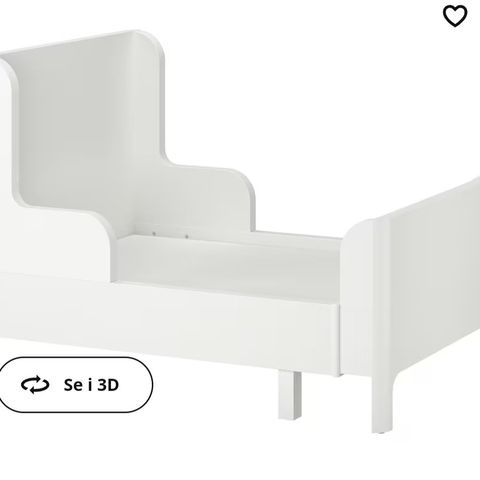 BUSUNGE seng  fra Ikea