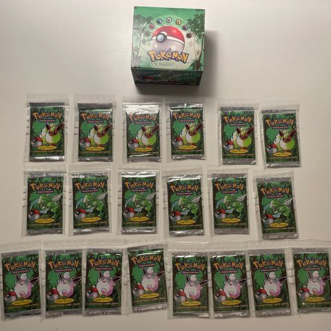 Pokemon Jungle Booster Packs