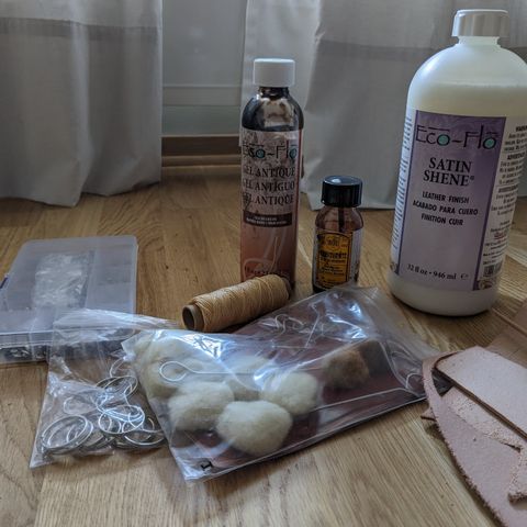DIY leather package