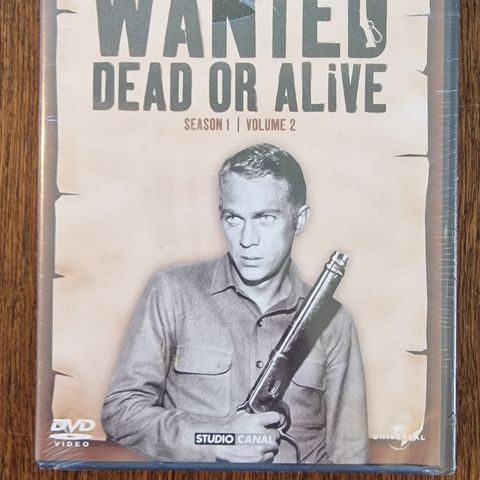 Uåpnet - Wanted Dead Or Alive: Season 1, Volume 2 (DVD)