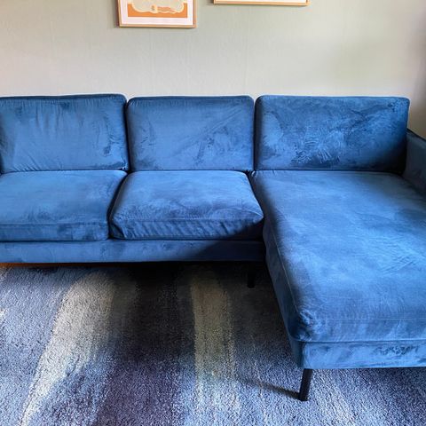 Nydelig Bolia sofa i velur