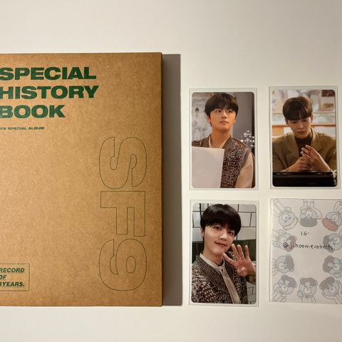 kpop SF9 special history book