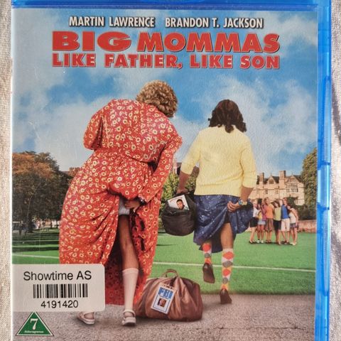 Big Mommas Like Father, Like Son Blu-ray norsk tekst ripefri