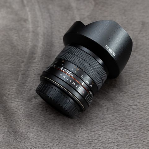 Rokinon 14mm f/2.8 ED AS IF UMC Supervidvinkel med manuelt fokus til Canon