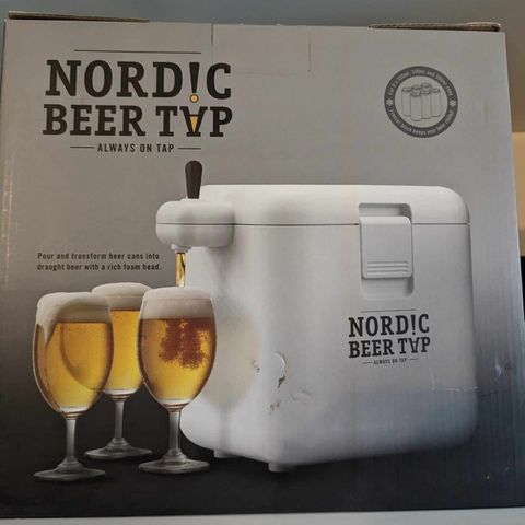 Ølseidel, Nordic Beer tap og glass