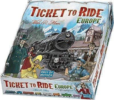 Ticket to ride Europe - uåpnet - i forsegling.