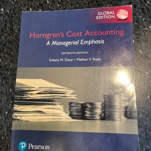 Horngren’s Cost Accounting