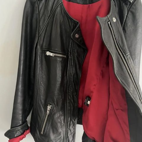 Isabel Marant Skinnjakke leather jacket