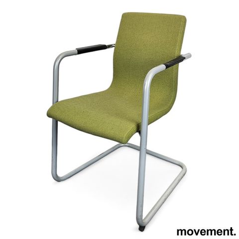 16 stk Konferansestol fra Skandiform i grønn / grå, modell Flex, design: Ruud Ek