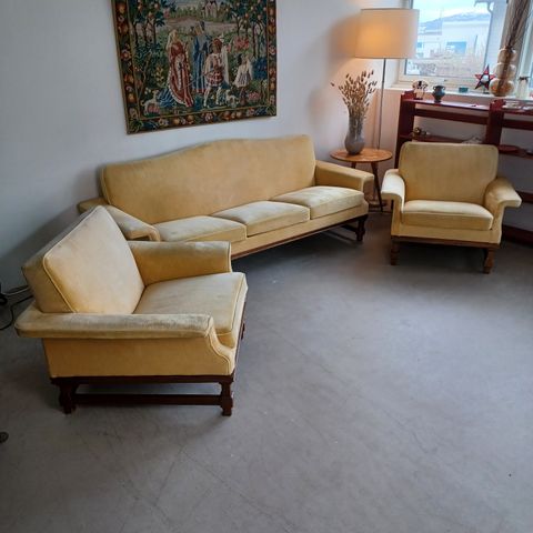 Dansk, vintage sofagruppe fra 50-tallet