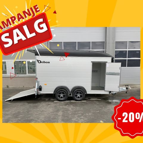 Skaphenger Cheval Liberté Debon C500XL personbilfjæring og aluminium! Levering