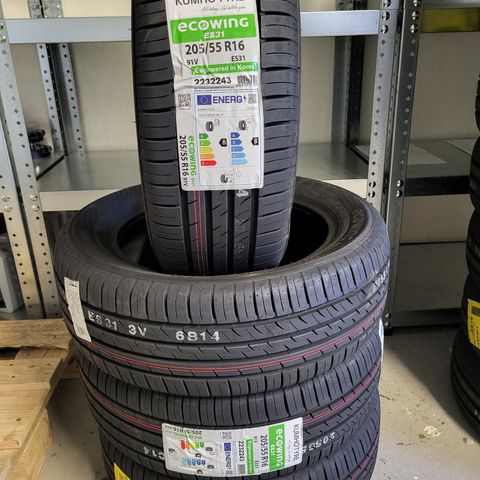 Sommerdekk KUMHO Ecowing ES31 205/55R16 91H