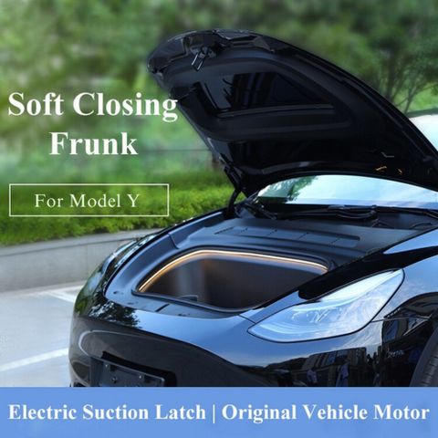 Elektrisk frunk soft-close - Tesla Model Y