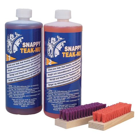 Snappy Teak-NU, sett 2x950 ml TILBUD 15%