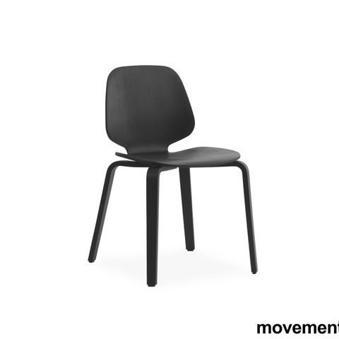 82 stk Konferansestol i Black / sort fra Normann Copenhagen, modell My Chair, NY
