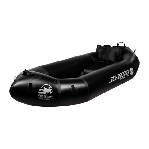 TILBUD! VD Packraft Dovre Ultra-LITE 220 Sort/ Ultralett packraft!