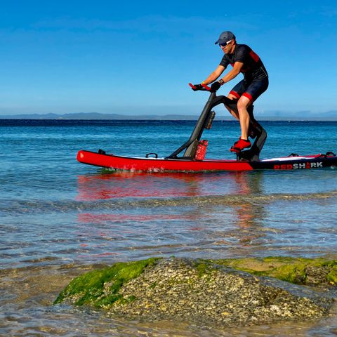 Red Shark Bikes Fitness vannsykkel. Deilig trening på vannet. Kampanjetilbud nå!