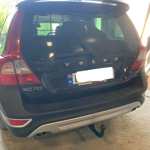 XC70 tilhengerfeste avtagbart skjult feste inkl montasje 7500kr