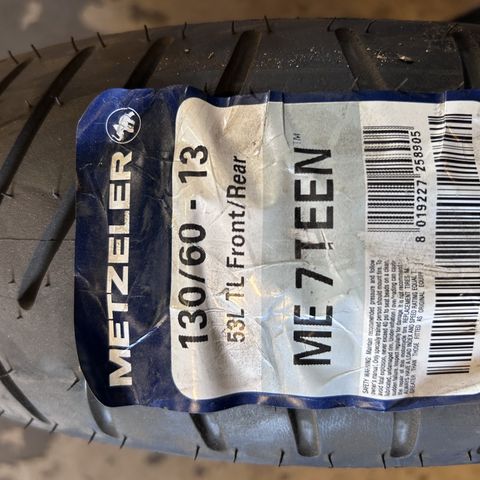 Metzeler ME-7TEEN 130/60R13 53L Front/Rear