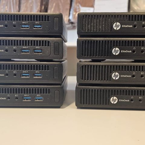 HP ELITEDESK 705 G3 MINI / AMD A10-8770E R7 / RADEON GRAPHICS / 8GB / 128 GB SSD