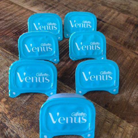 7 stk nye  Venus barberblader