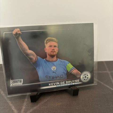 Kevin De Bruyne Fotballkort