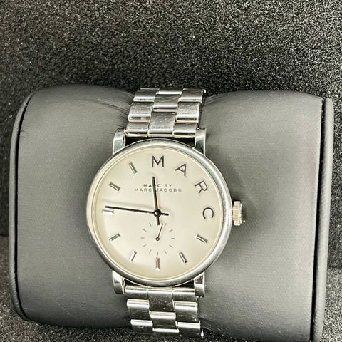 Marc by Marc Jacobs Baker Hvit/Stål Ø36.5 mm