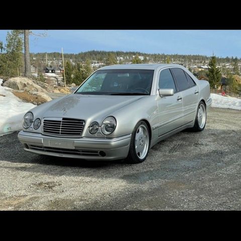 Mercedes w210 E55 AMG. 80.000km Årgang 1997-2002