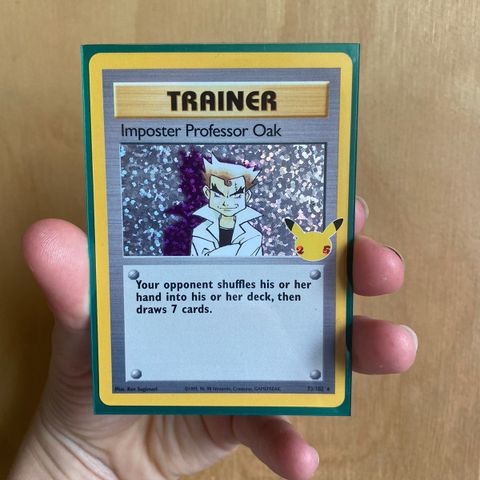 Imposter professor Oak 73/102