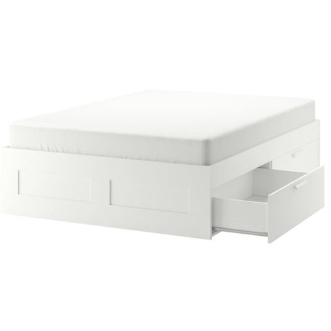 IKEA brimnes med madrass