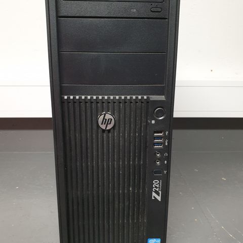HP Z220 selges. i5-8GB 1x200GB/1x2TB/1x12GB  Win7 Pro