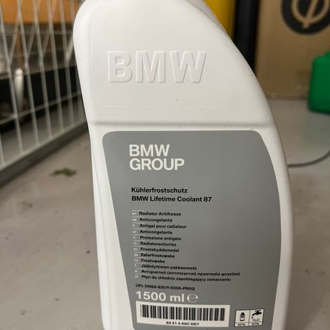 BMW LIFETIME COOLANT 87