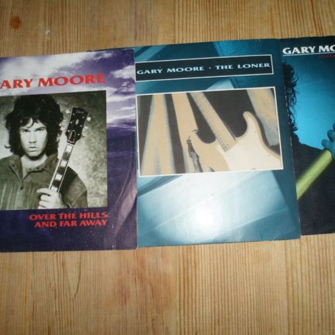 Gary Moore, 3 singler, samlet