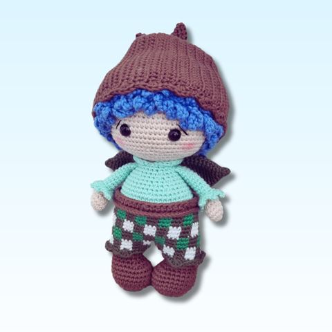 Heklet kosedyr, amigurumi dukke