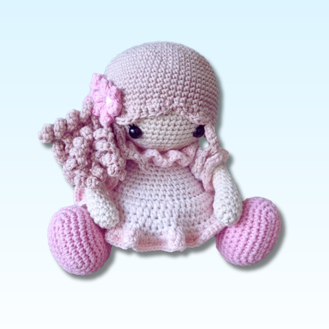 Heklet kosedyr, amigurumi dukke