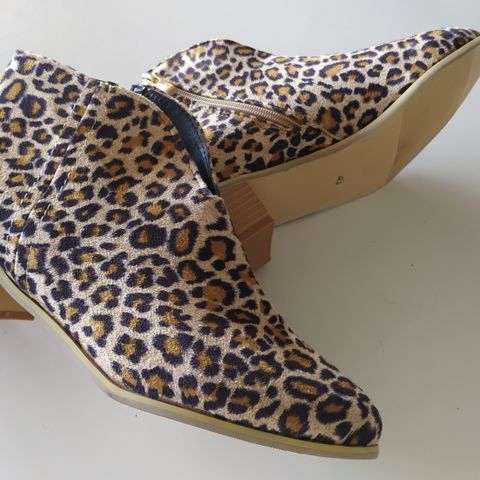 Dame sko str.43 Leopard mønster