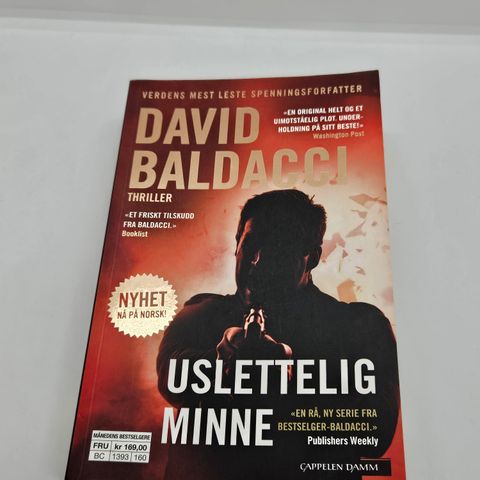 Uslettelig minne  - David Baldacci