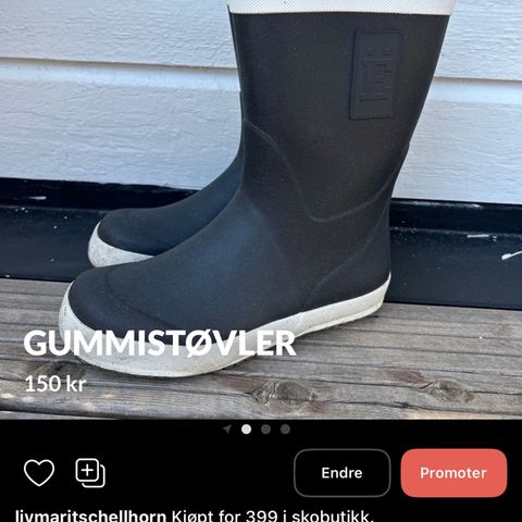 Gummistøvler