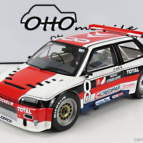 1/18 OTTO-MOBILE - CITROEN AX TURBO SUPER PRODUCTION N 8 LEDEMON CIRCUIT 1988