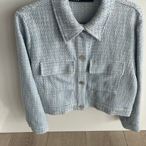 Tweed-jakke fra Zara