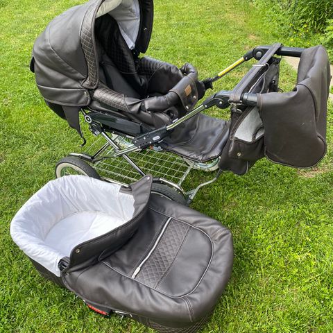 Emmaljunga mondial bassinet duo skinn