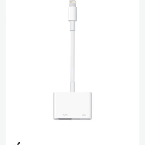 Apple Lightning digital AV adapter