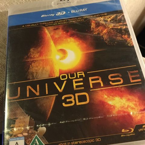 Our universe 3d - Blu-ray 3D + Blu-ray Disc-er - Ny I plast