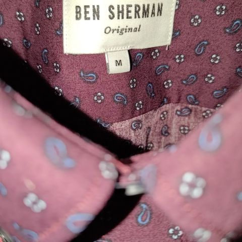 Ben Sherman skjorte, ny og ubrukt.