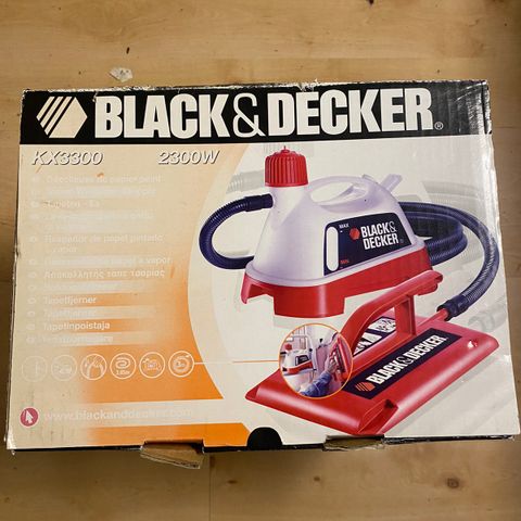 Black&Decker xk3300 tapetfjerner