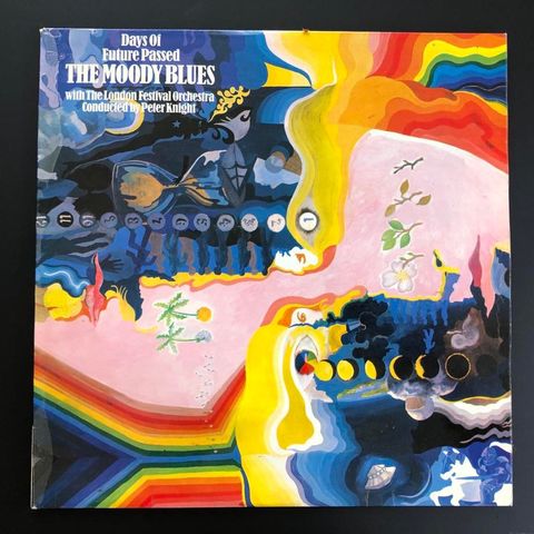 THE MOODY BLUES "Days Of Future Passed" Reissue vinyl LP